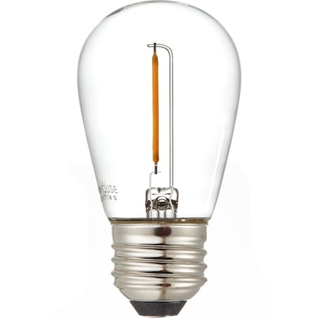 Newhouse Lighting - Outdoor Outdoor Weatherproof 1W (11W Equiv) Shatter-Resistant S14 LED Replace. String Light Bulbs, 30pk S14LED30P